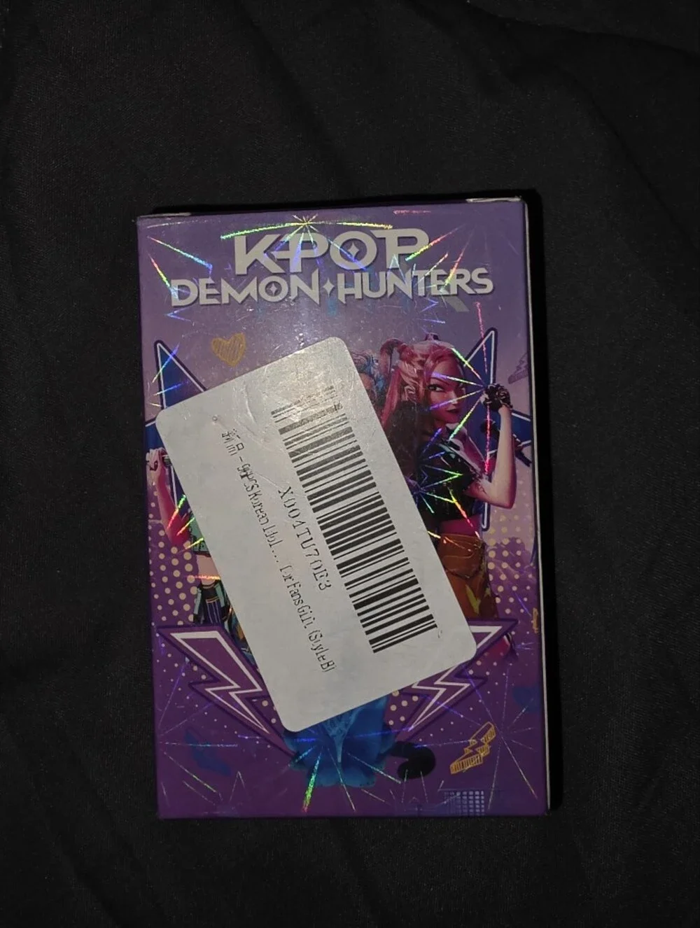 K-Pop Demon Hunters Sticker/Card Pack - Purple 96 Total New